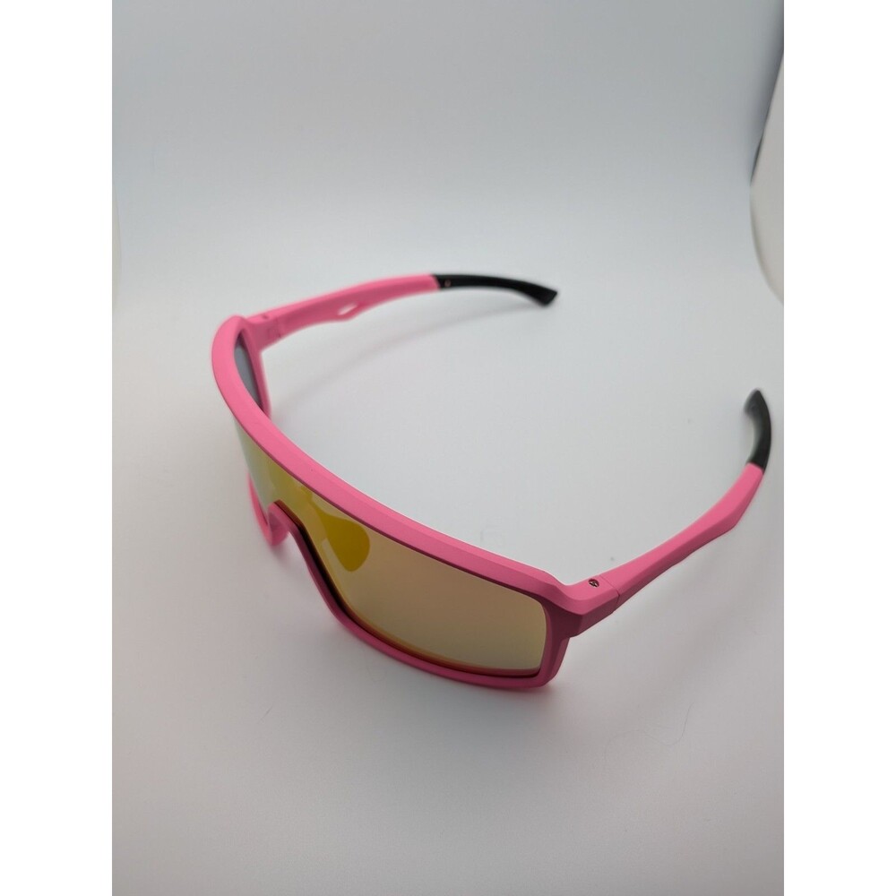 100% Sunglasses Pink Frame With Extra Polarized And Clear Lenses